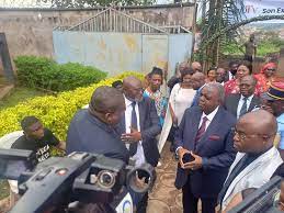 Le ministre de la communication en Visite de courtoisie à INFO TV.